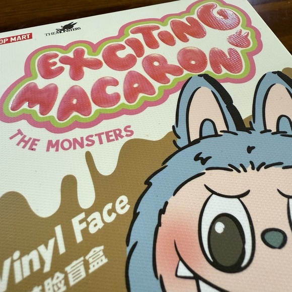 POP MART Authentic Exciting Macaron Vinyl Face Toy - Picture 5 of 13